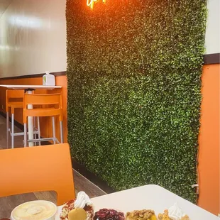 Comes with ice cream. And they have a cute photo prop!