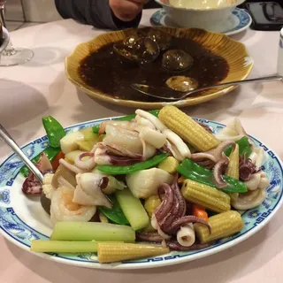 Seafood And Vegetables