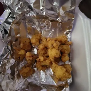 These are lobster bites I paid 15 dollars for. The picture they have is very misleading. Don't buy these from there.