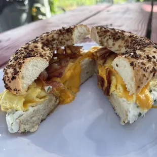 The Bee Sting Breakfast Sandwich