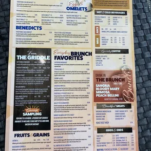 Peach Valley Cafe Menu