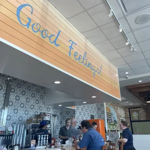 12 seat counter!!  Great for solo diners or counter diners!