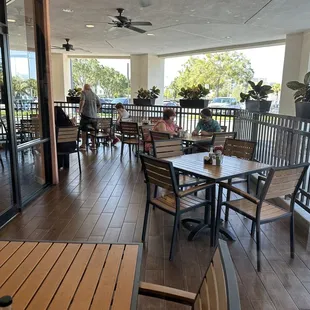 Patio seating