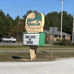 a sign for a restaurant