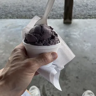 The Blueberry Ice Cream at this places makes me toss my Keto diet right out the window as soon as I see the sign!