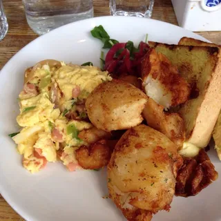 Smoked Salmon Scramble