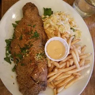 Cornmeal Crusted Catfish