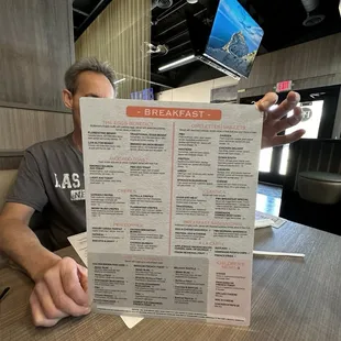 menu, sushi and sashimi