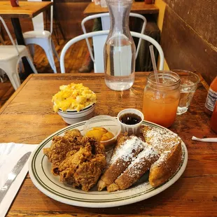 Chicken and French toast