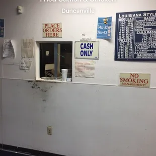 This is where you order/pick up. An horrendous example of poor management and lack of customer service. They can do better!