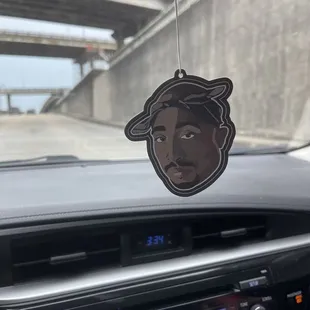 Tupac air freshener