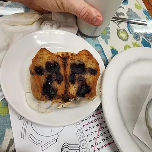 Toasted blueberry muffin