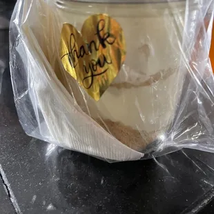 Banana pudding jar for $10