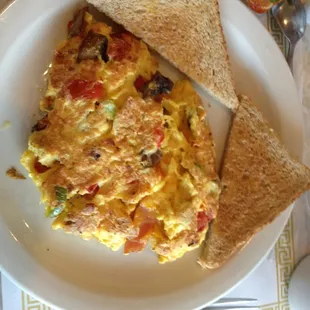 Peachtree Omelette - yum!