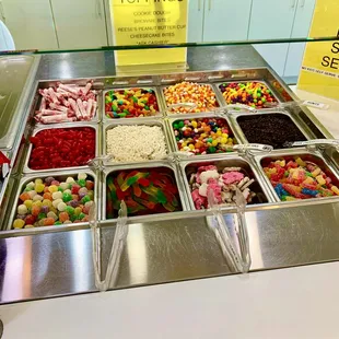 Toppings #2 with more upon request!