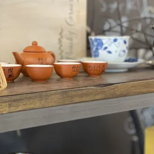 Tea cup display