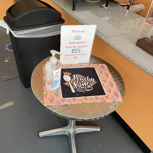 Cleaning station