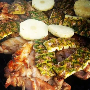 Grilled Pineapple Teriyaki chicken
