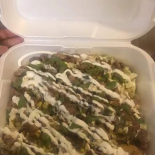 Grilled Chicken Teriyaki Nachos