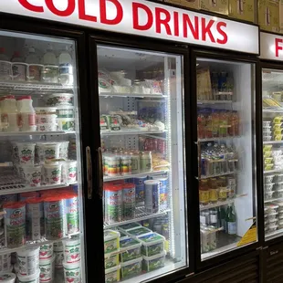 Cold drinks