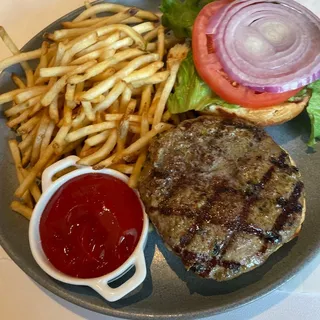 Curry Lamb Burger