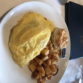 Peacock Omelet