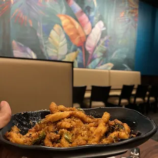 Food was decent Ambience is really good, best Indian cuisine ambience place in Irving The place was not smelling good