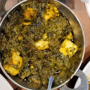Saag paneer