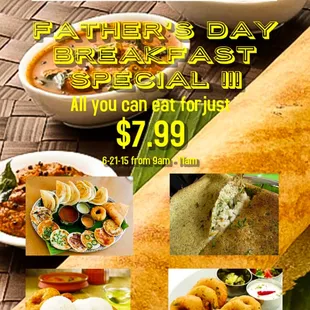 Father's Day Special Brunch Buffet