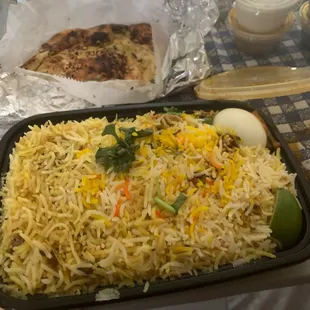 Chicken Dum Biryani asked for spicy