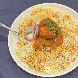 Egg biryani