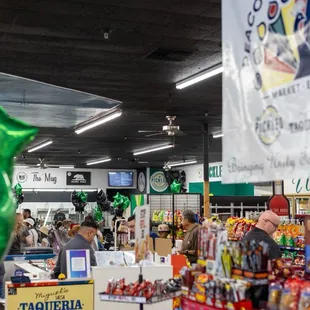 Located inside the Peacock market