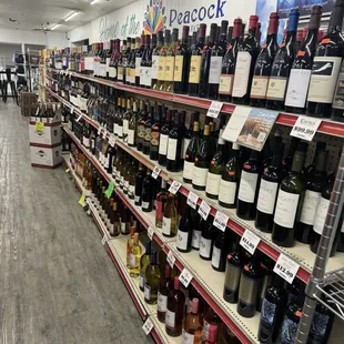 Wine selection....