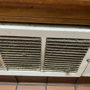 a dirty air duct