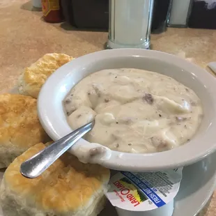Biscuits &amp; gravy