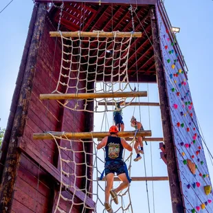 The Challenge Center Ropes Course at Peak Adventures is the perfect place to bring your group/team for facilitated team-building!