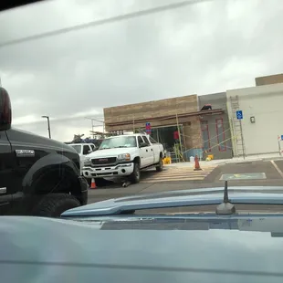 They are expanding the building for more equipment.