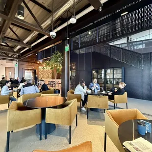 Fancy adjacent seating area