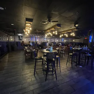 Completely empty restaurant