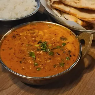 Mushroom Matar Masala