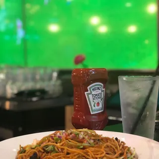 Mutton Sukuti Chowmein