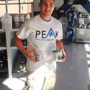 Diego Sanchez hanging out at PEAK!