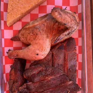 Combo - chicken and ribs