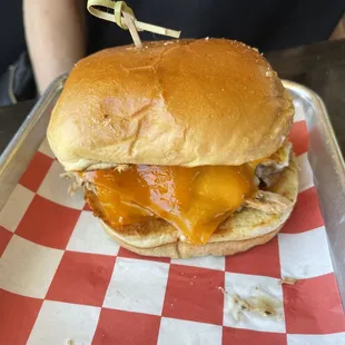 Pulled Chicken Sandwich