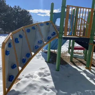 Playground for big kids! Climbing structures!