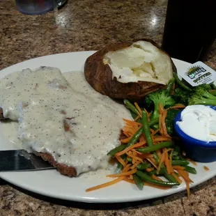 Chicken fried steak