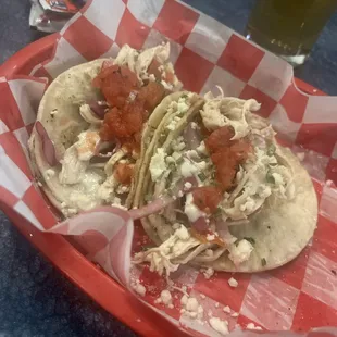 Chicken tacos just in Tuesdays