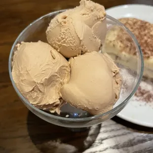 Hazelnut gelato