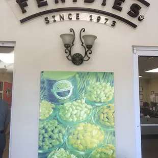 a picture of a sign for a store