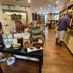 Lots to of free samples!